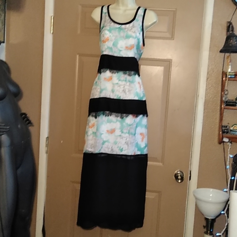 NWT TWINKLE BY WENLAN MAXI DRESS-SIZE 4-BE…